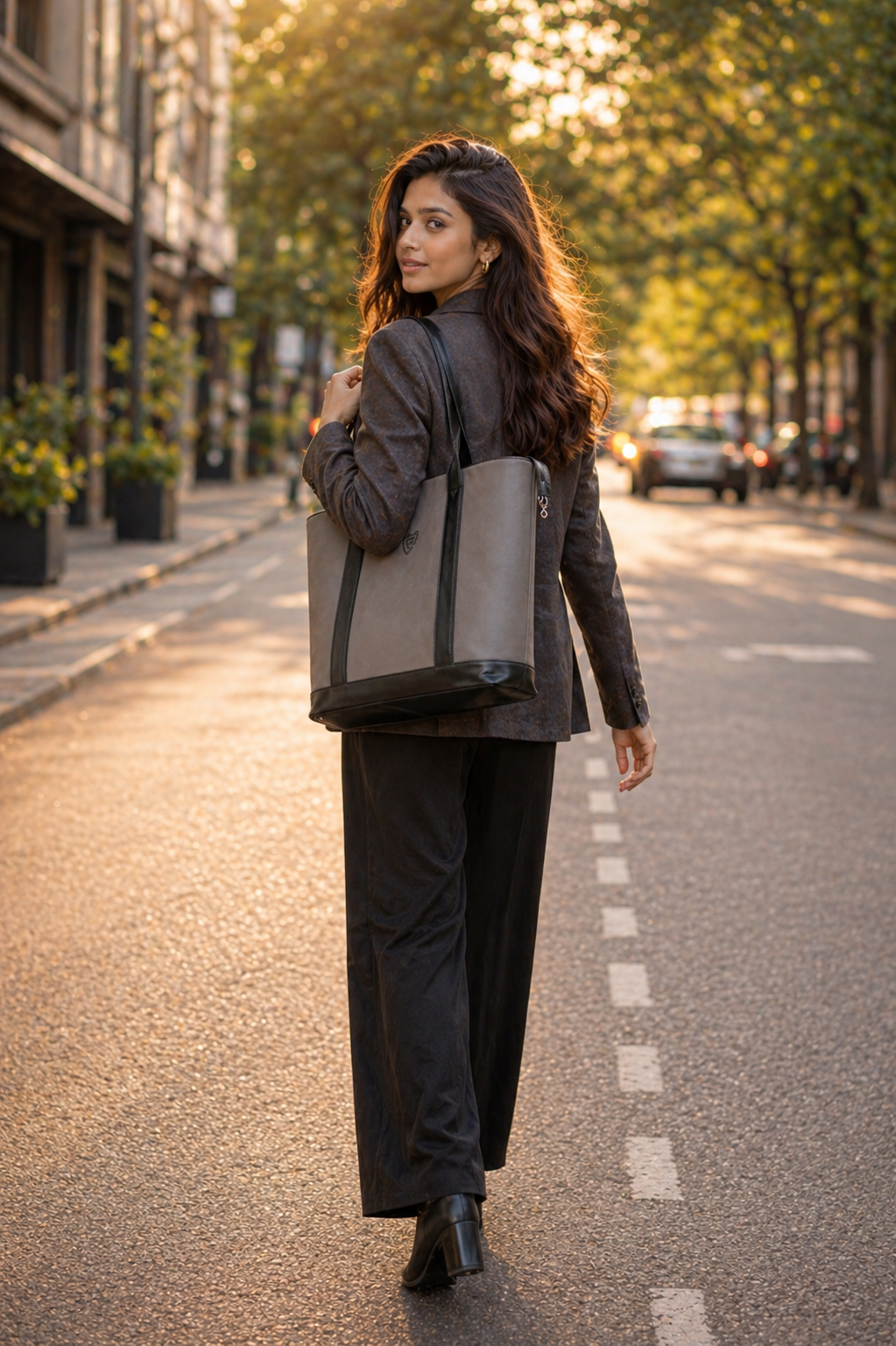 THE CLASSIC GRAY TOTE
