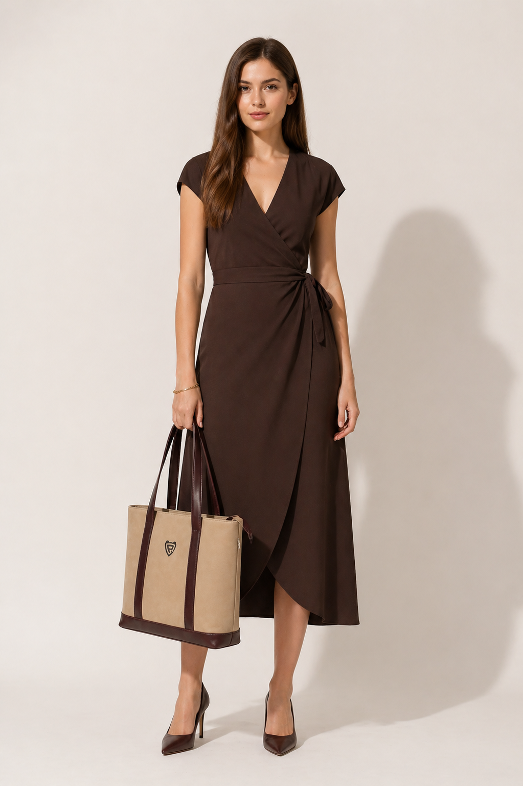 THE MOCHA BEIGE TOTE