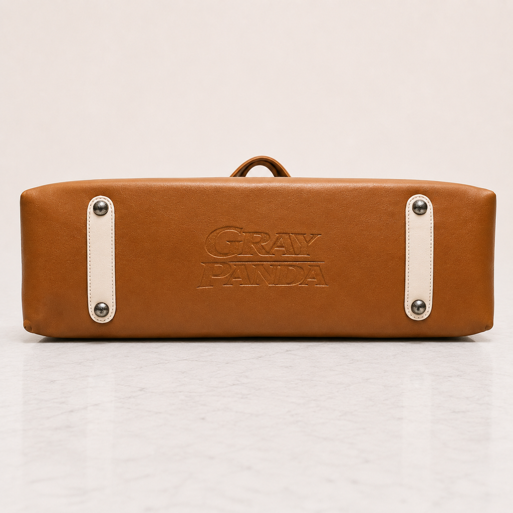 The Ivory Caramel Tote