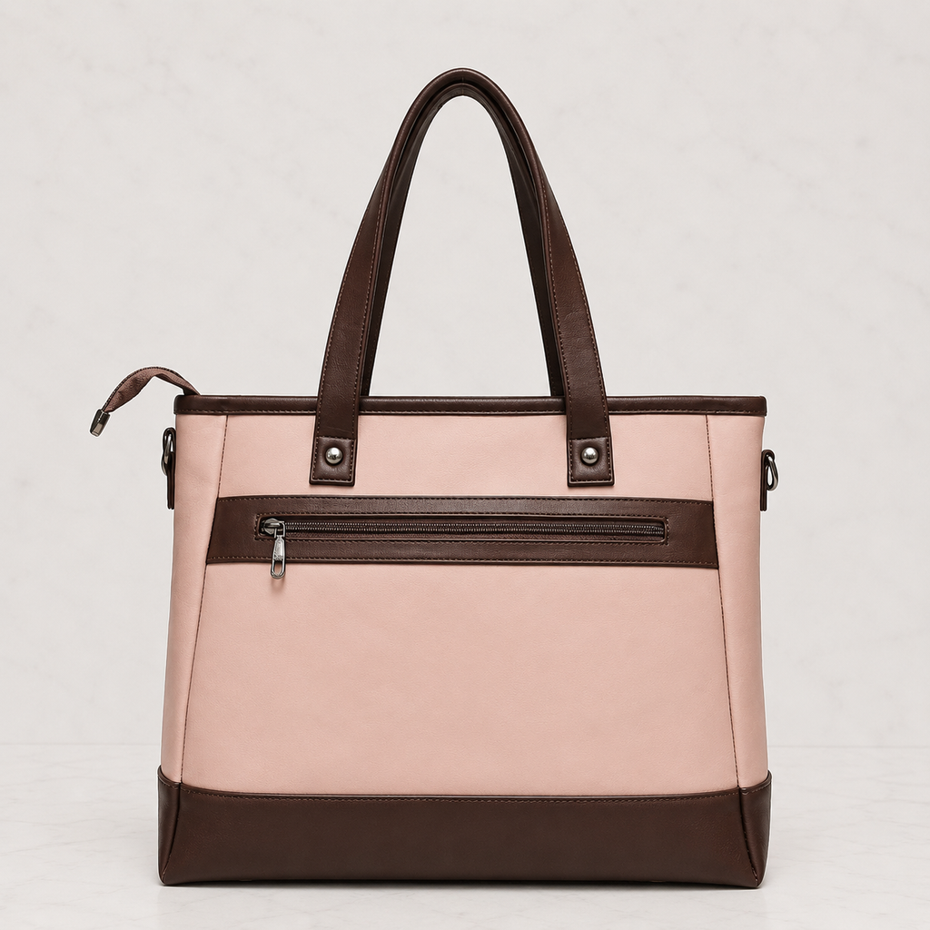 The Rose Cocoa Tote