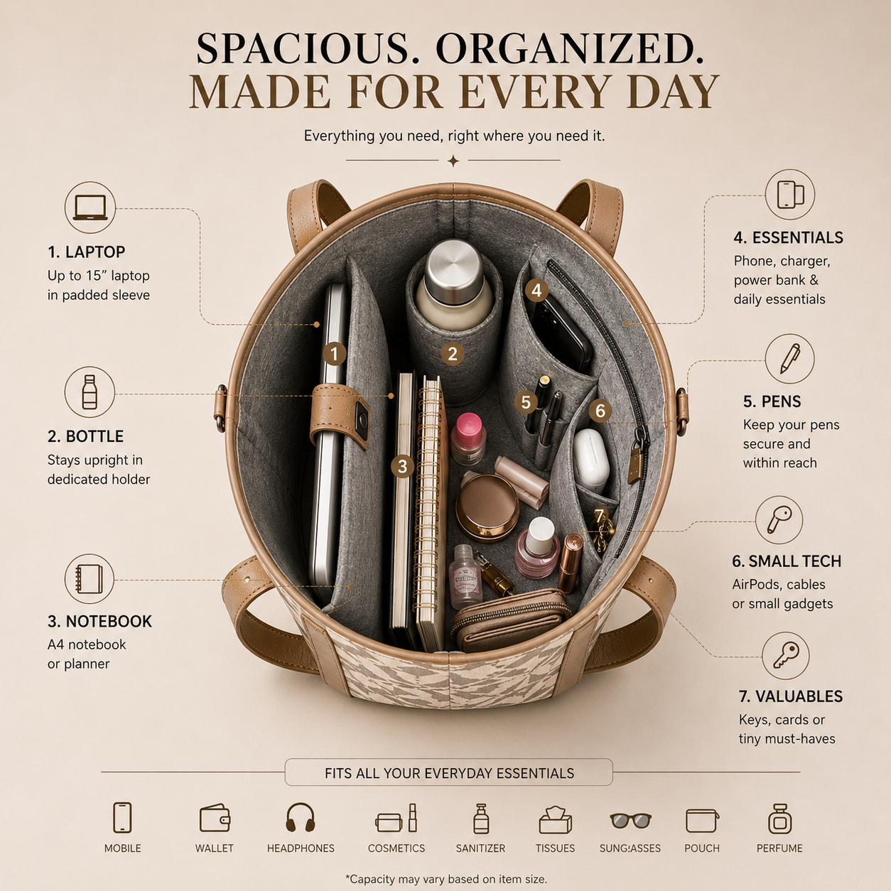 The Golden Desert Tote