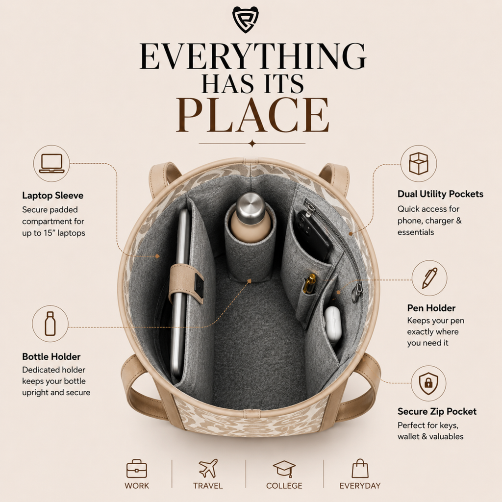 The Golden Desert Tote